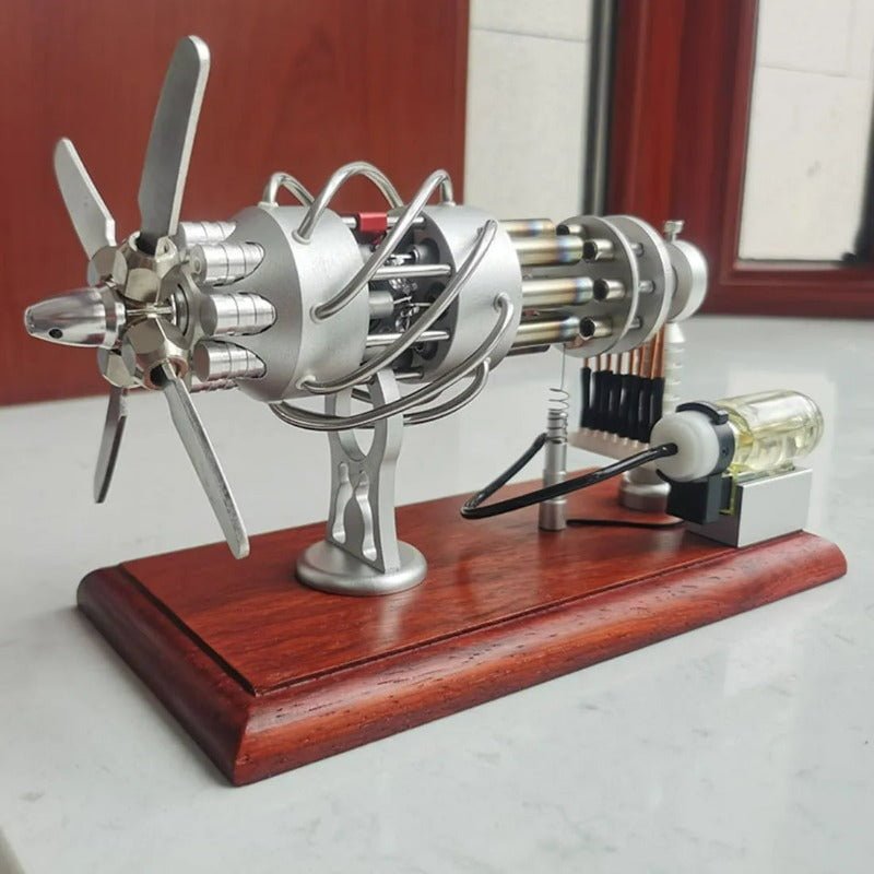Stirling Airplane Engine Science Decor