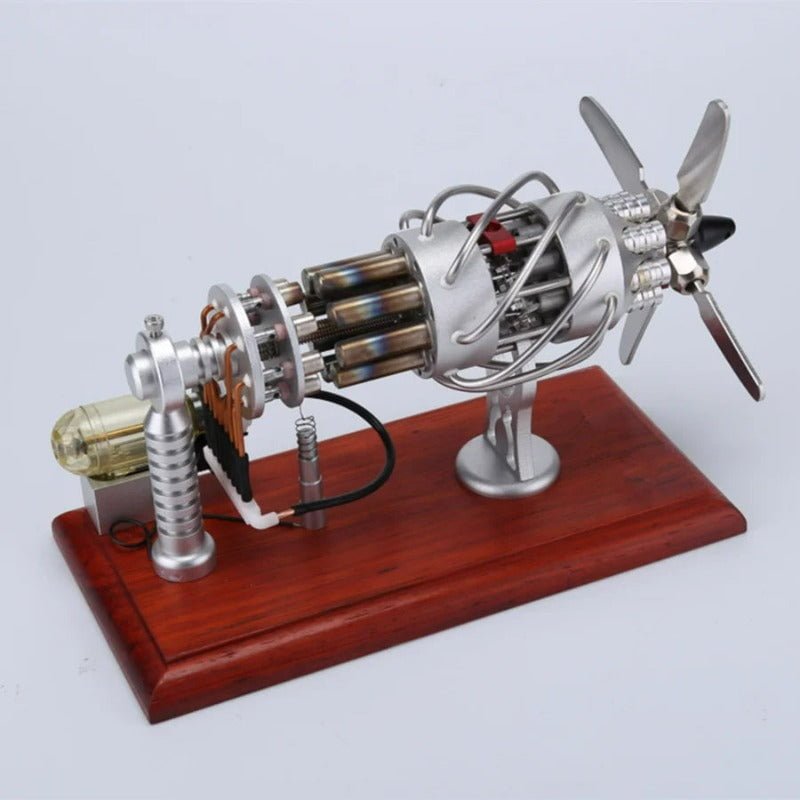 Stirling Airplane Engine Science Decor