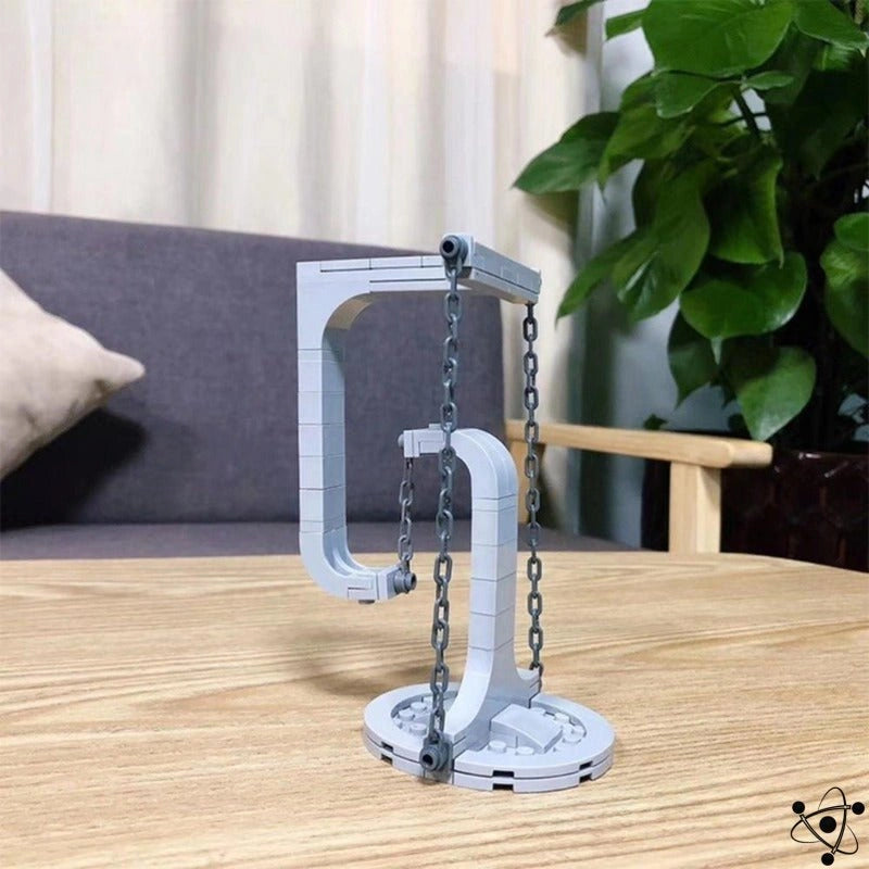 Anti Gravity Lego Sculpture Science Decor