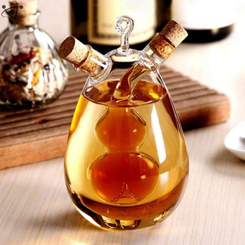 Anti-leak Oil Pot Glass Condiment Science Decor
