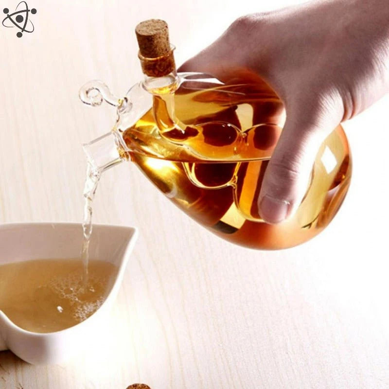 Anti-leak Oil Pot Glass Condiment Science Decor