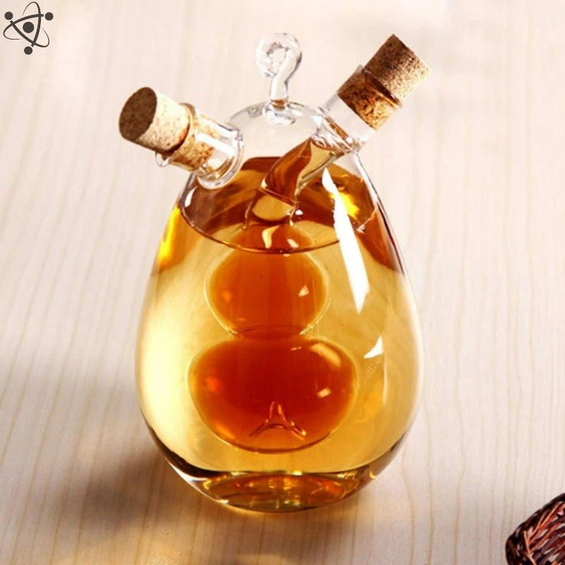 Anti-leak Oil Pot Glass Condiment Science Decor