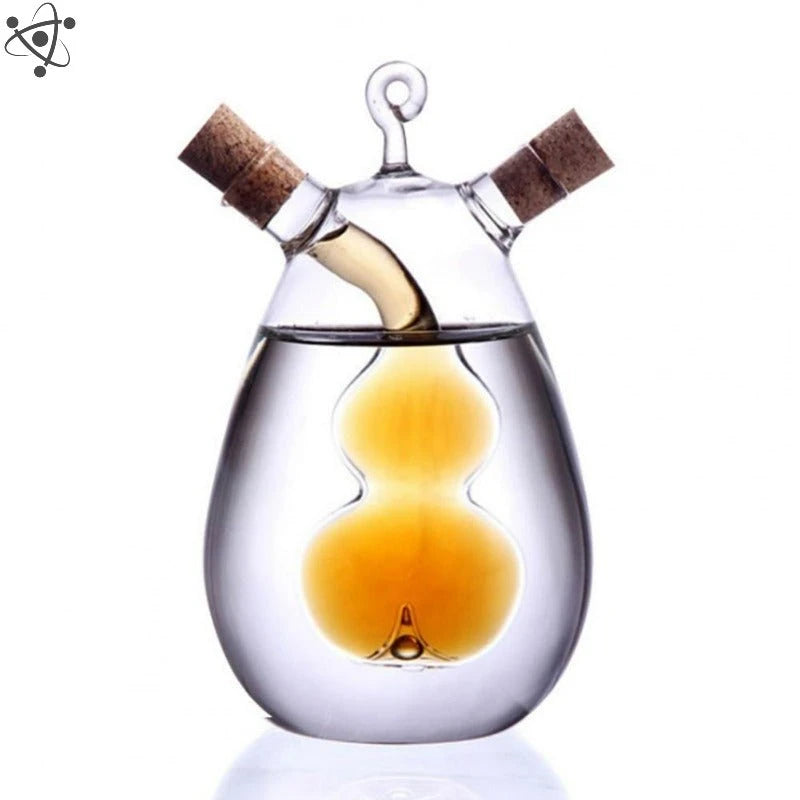 Anti-leak Oil Pot Glass Condiment Science Decor