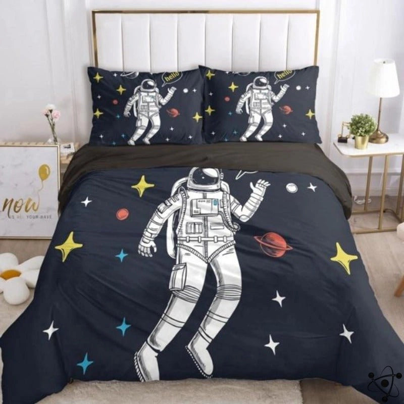 Astronaut Duvet Cover Science Decor