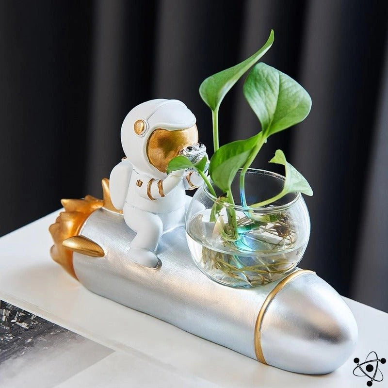 Astronaut Hydroponic Vase Science Decor
