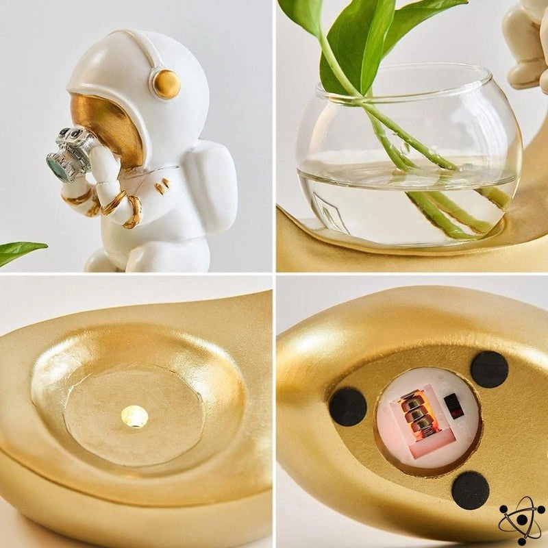 Astronaut Hydroponic Vase Science Decor