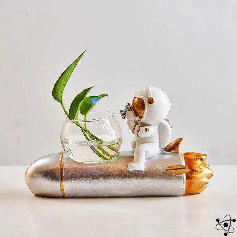 Astronaut Hydroponic Vase Science Decor