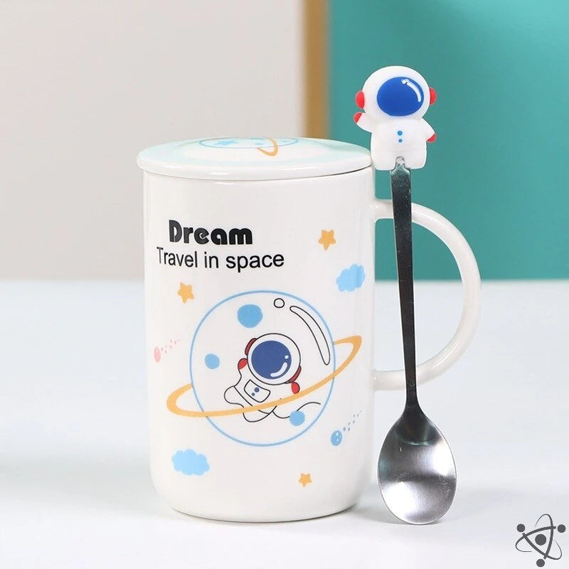 Astronaut Planet Mugs Science Decor