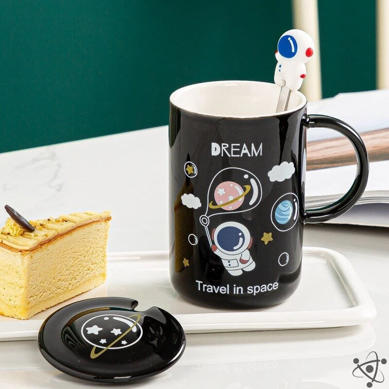 Astronaut Planet Mugs Science Decor