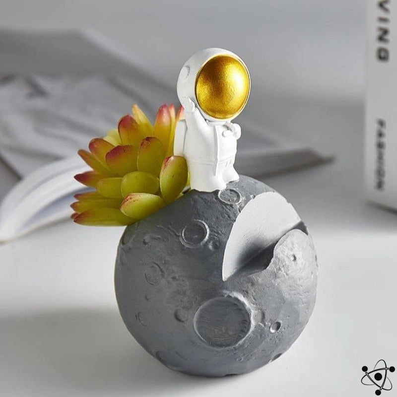 Astronaut Succulents Pot Science Decor