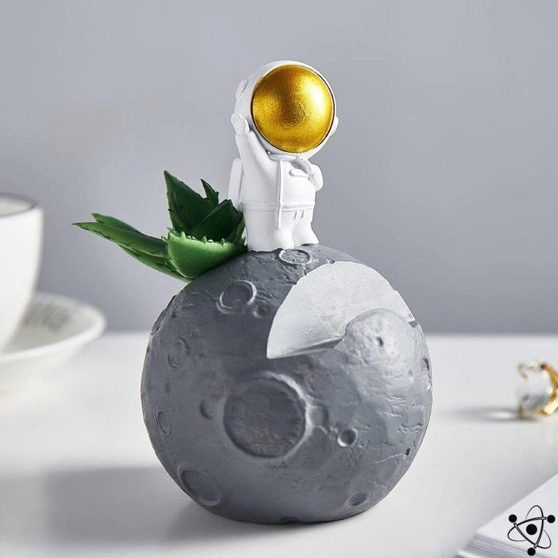 Astronaut Succulents Pot Science Decor