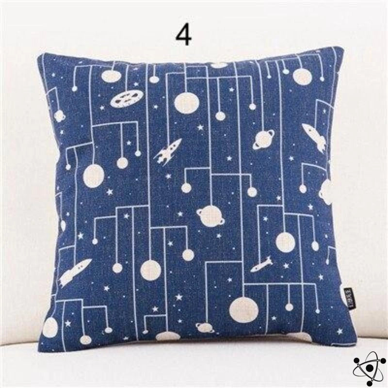 Astronomy Cushion Cover Science Decor