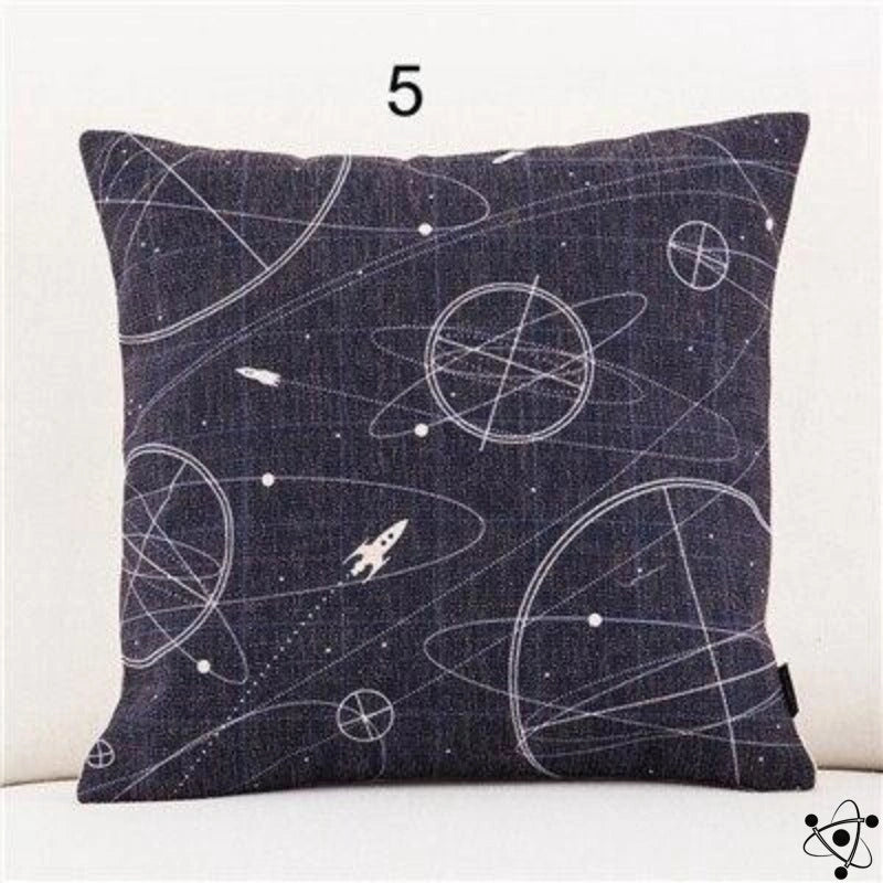 Astronomy Cushion Cover Science Decor