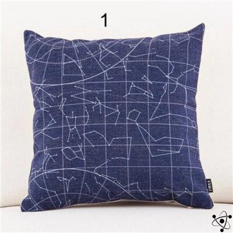 Astronomy Cushion Cover Science Decor