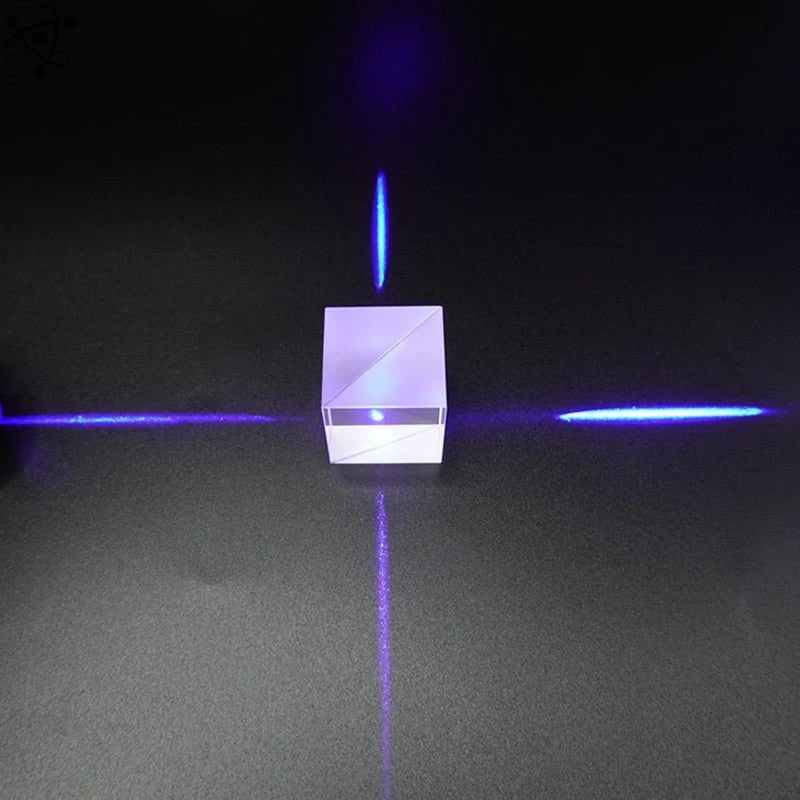 Beam Splitter Optical Cube Prism Science Decor