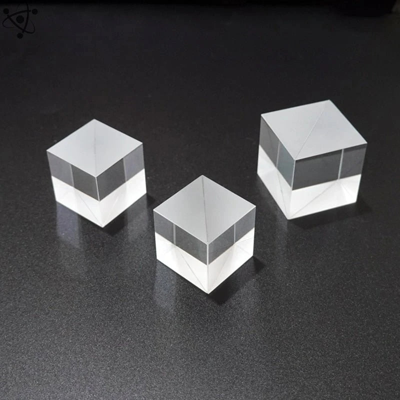 Beam Splitter Optical Cube Prism Science Decor