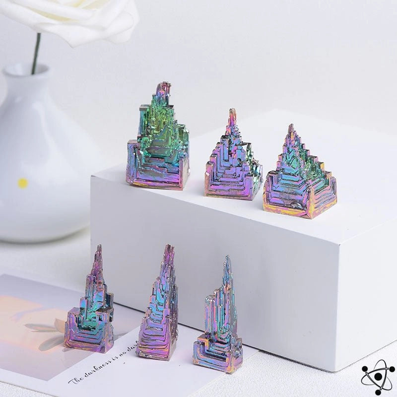 Bismuth Crystal Science Decor