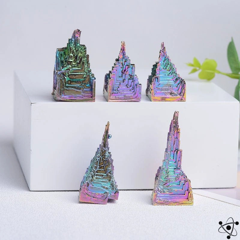 Bismuth Crystal Science Decor