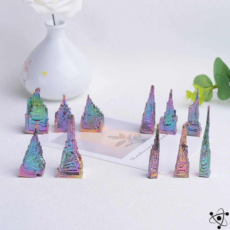 Bismuth Crystal Science Decor