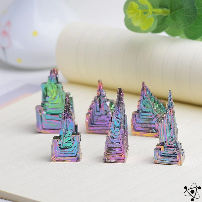 Bismuth Crystal Science Decor