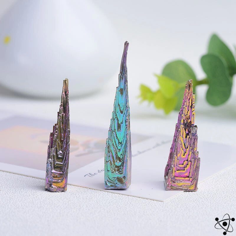 Bismuth Crystal Science Decor