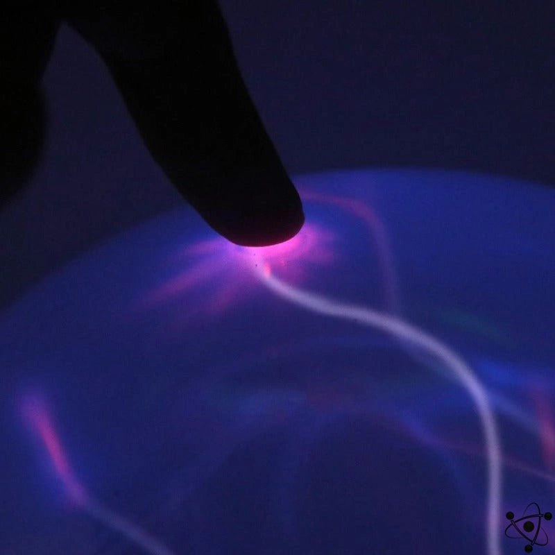 Blue Plasma Lamp Science Decor