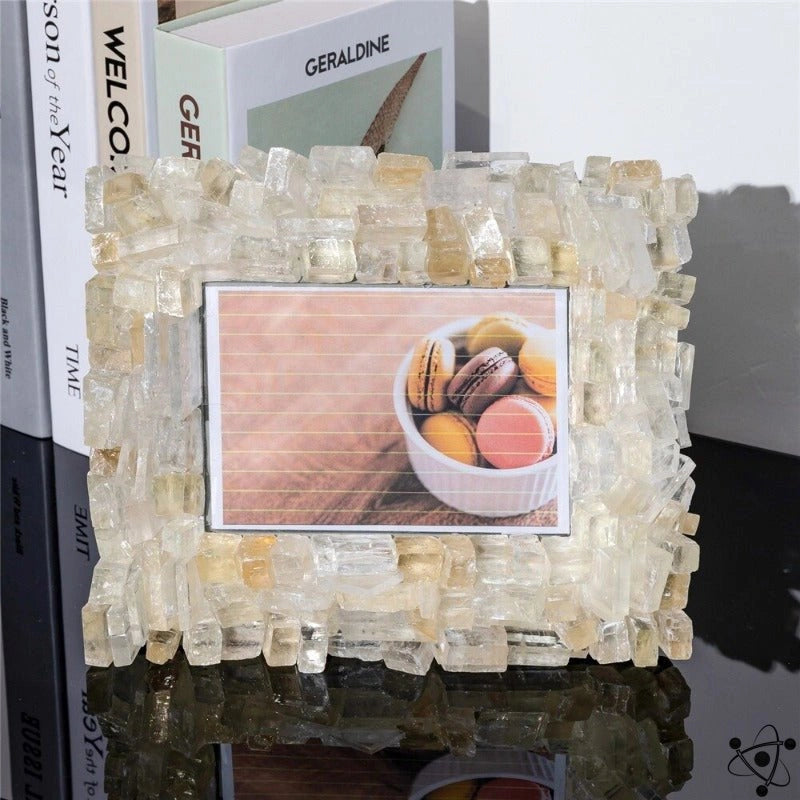 Calcite Picture Frame Science Decor