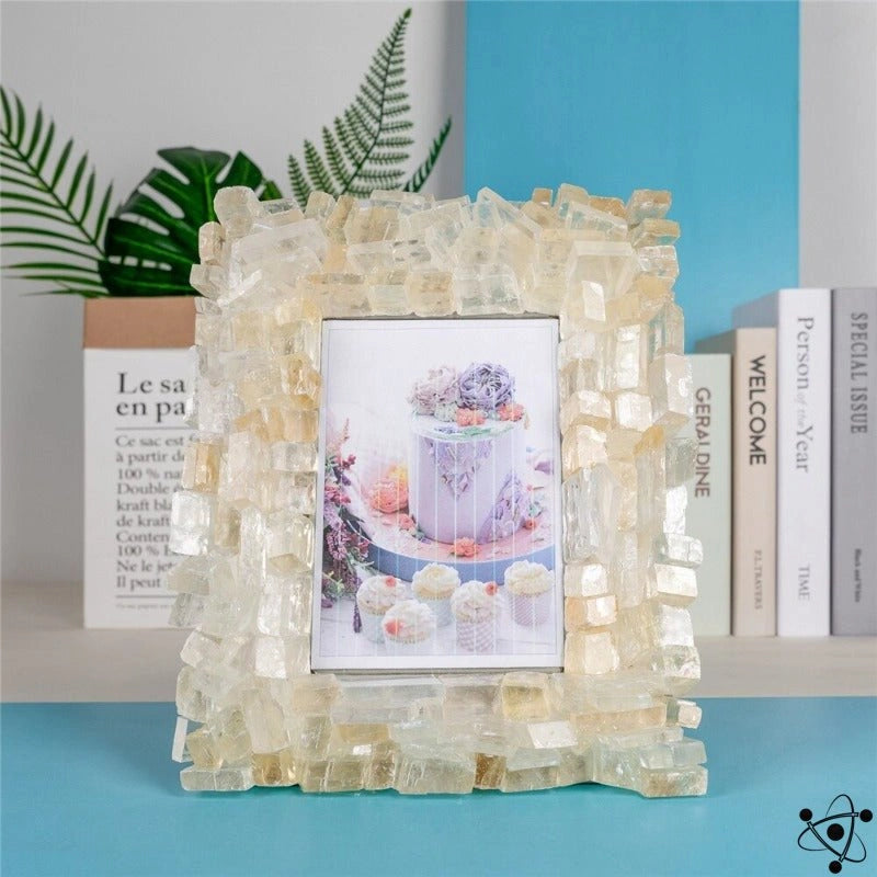 Calcite Picture Frame Science Decor