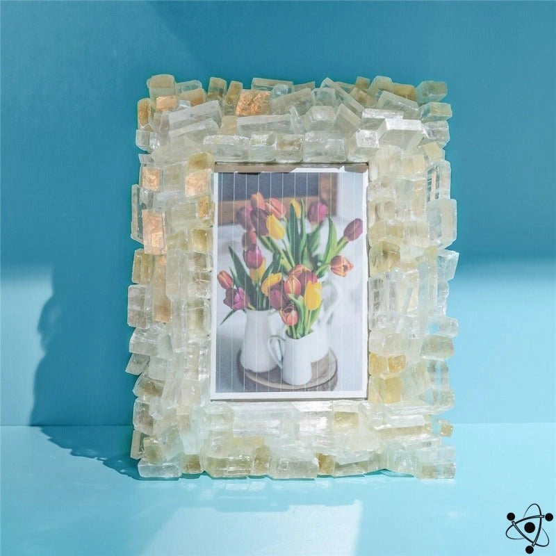 Calcite Picture Frame Science Decor