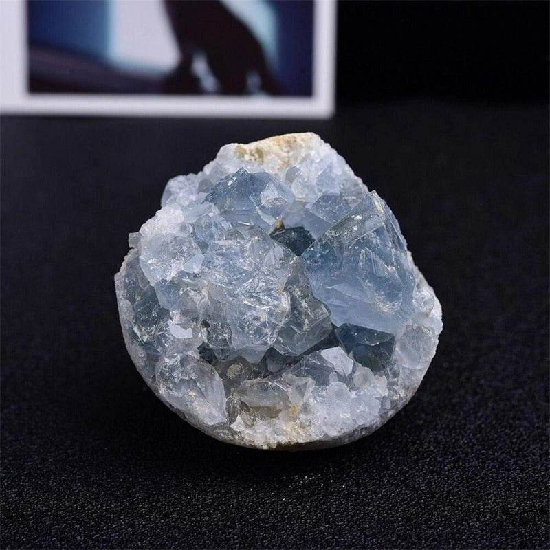 Celestine Blue Science Decor