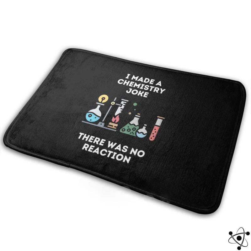 Chemistry Joke Bath Mat Science Decor