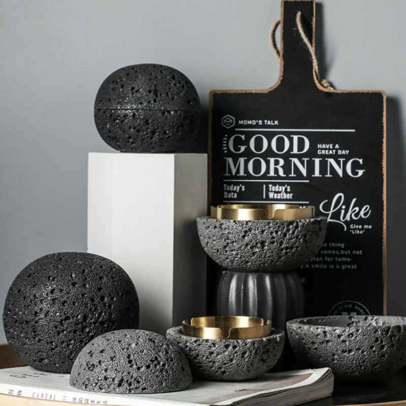 Creative Moon Ashtray Science Decor