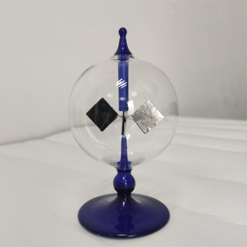 Crookes Radiometer Blue Science Decor