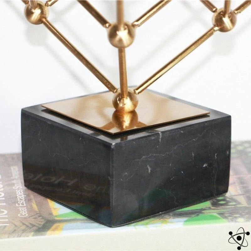 Cubic Geometric Structure Science Decor