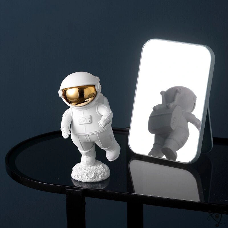 Diver & Astronaut Figurine Science Decor