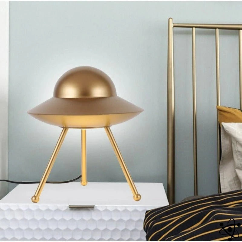 Flying Saucer Night Light Science Decor