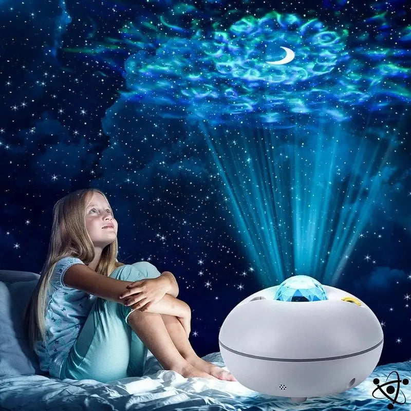 Galaxy Moon Projector Science Decor