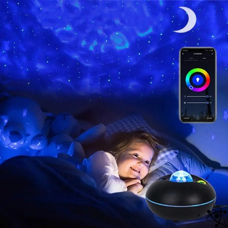 Galaxy Moon Projector Science Decor