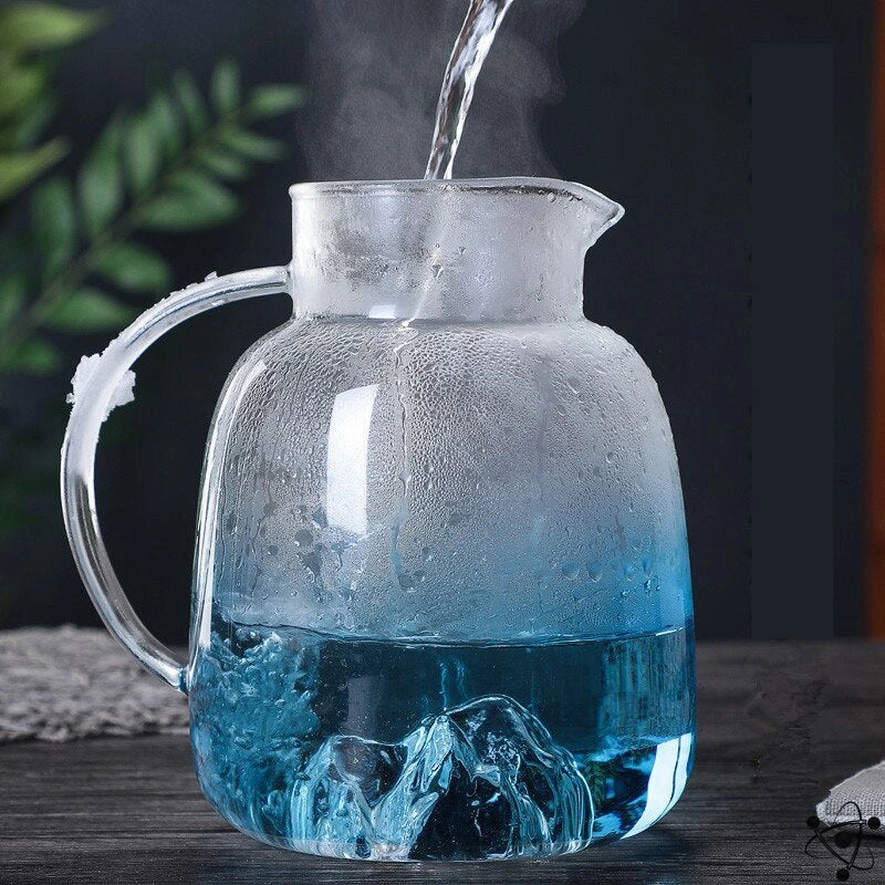 Glass Service and Carafe in Borosilicate Science Decor