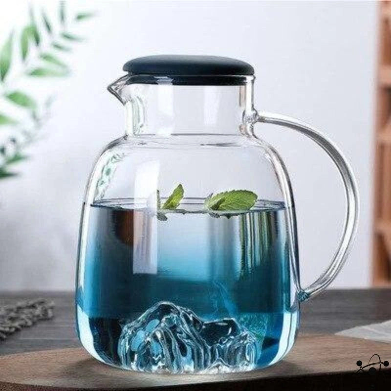 Glass Service and Carafe in Borosilicate Science Decor
