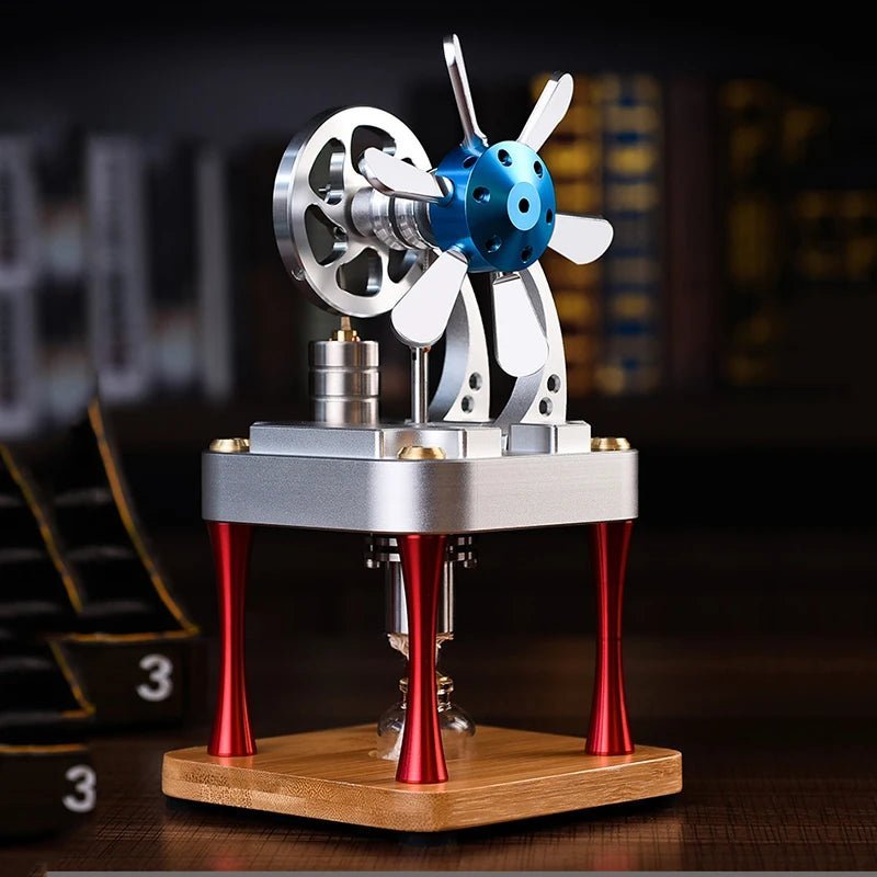 Stirling Engine with Propeller Science Decor