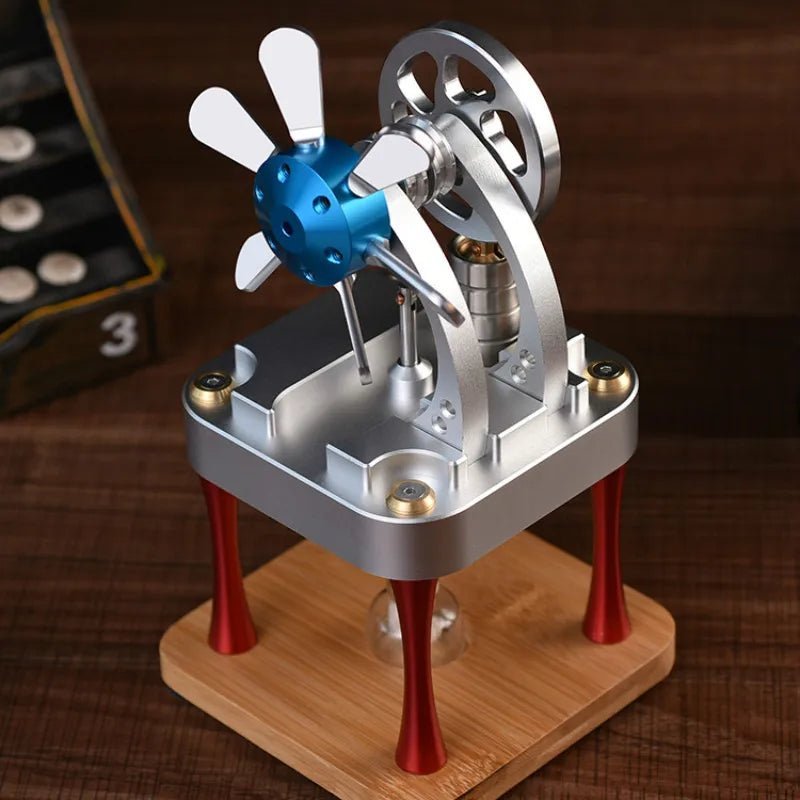 Stirling Engine with Propeller Science Decor