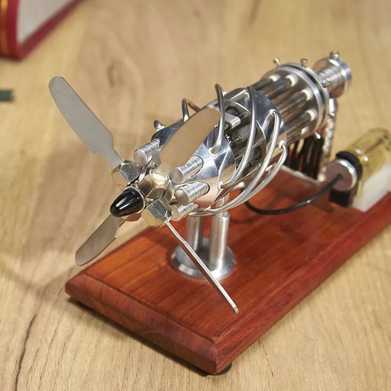 Stirling Airplane Engine Science Decor
