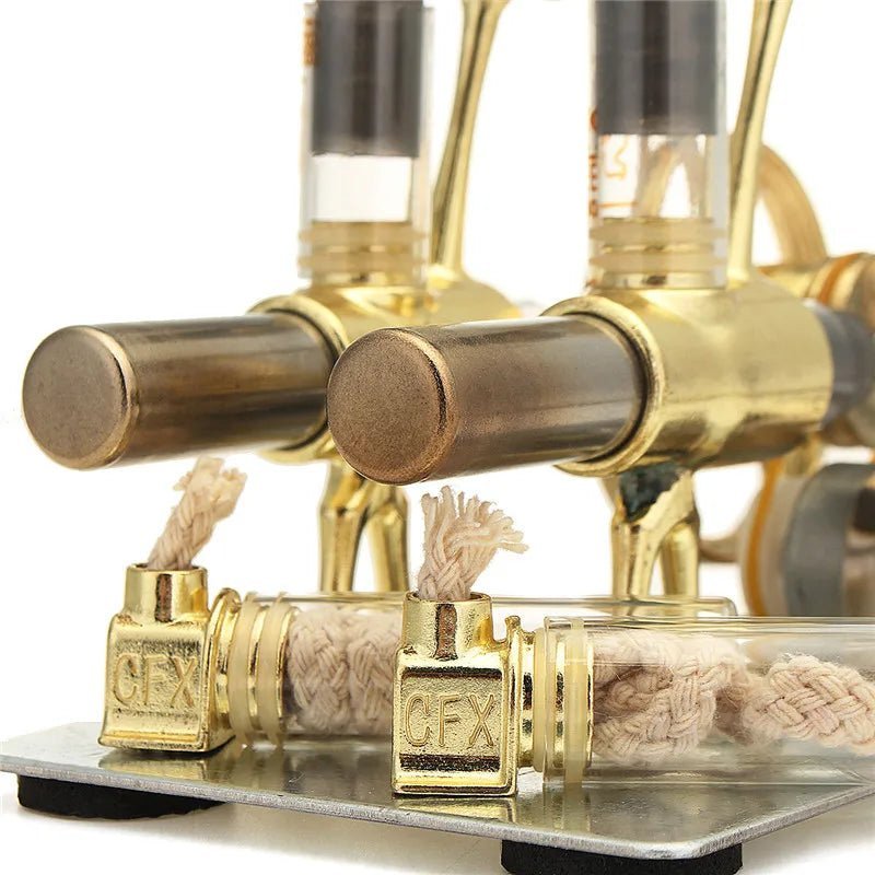 Powerful Stirling Engine Science Decor