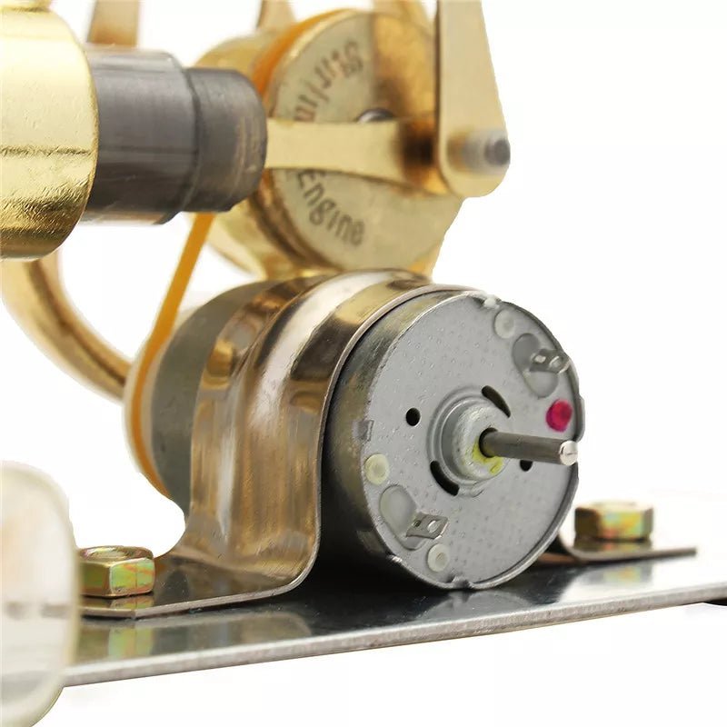 Powerful Stirling Engine Science Decor
