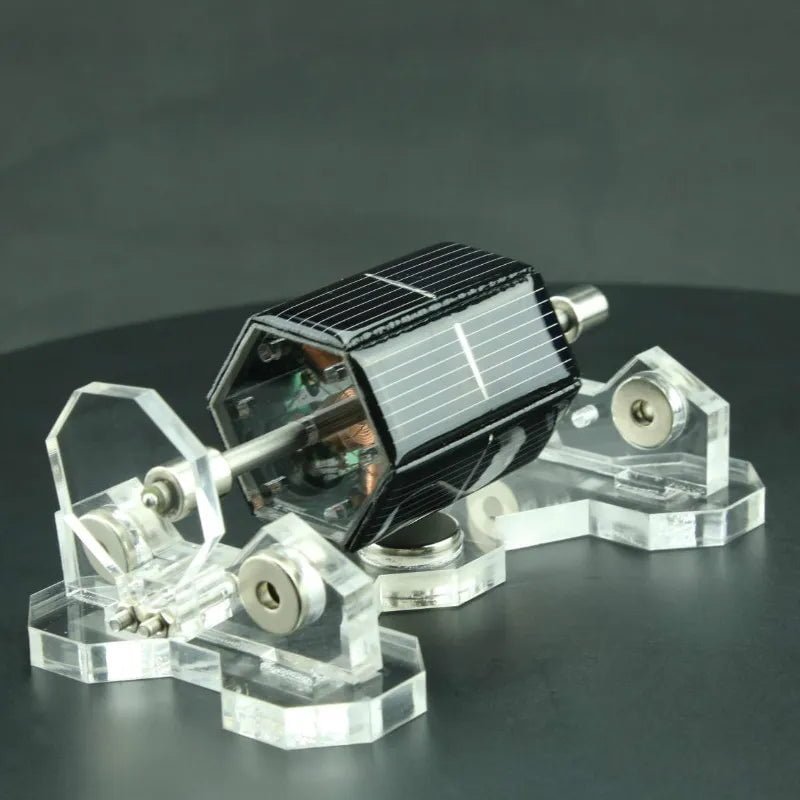 Solar Stirling Engine with Magnetic Levitation Science Decor