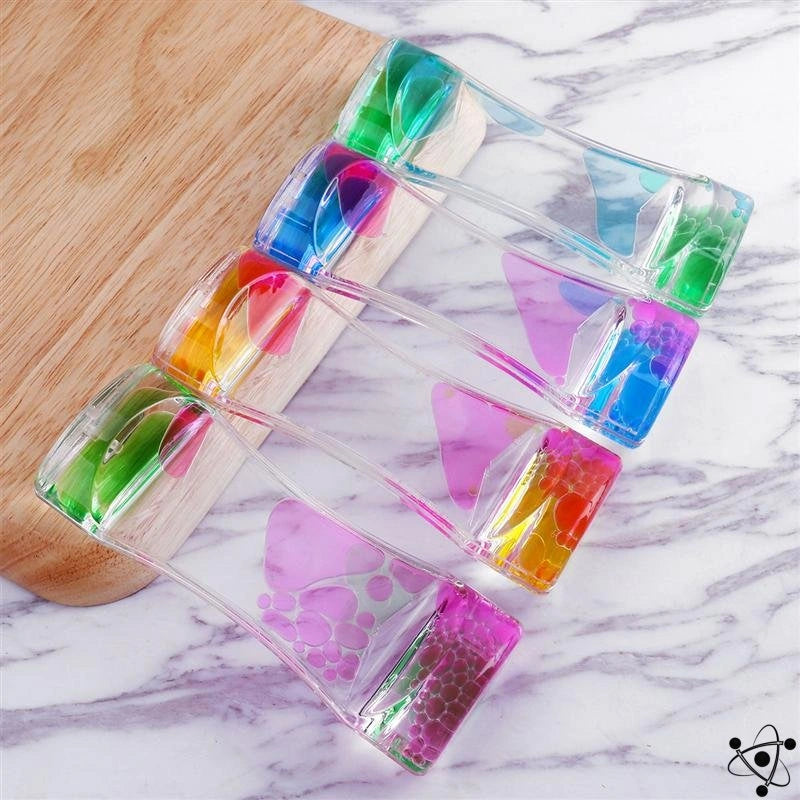 Hourglass Oil Science Decor