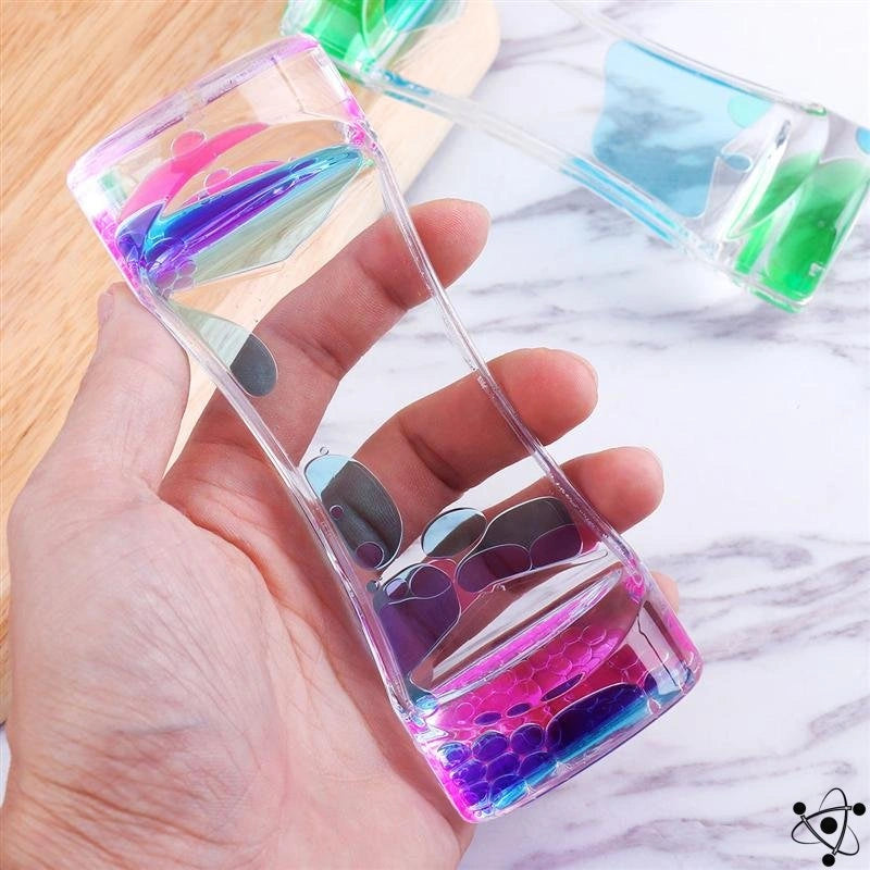 Hourglass Oil Science Decor