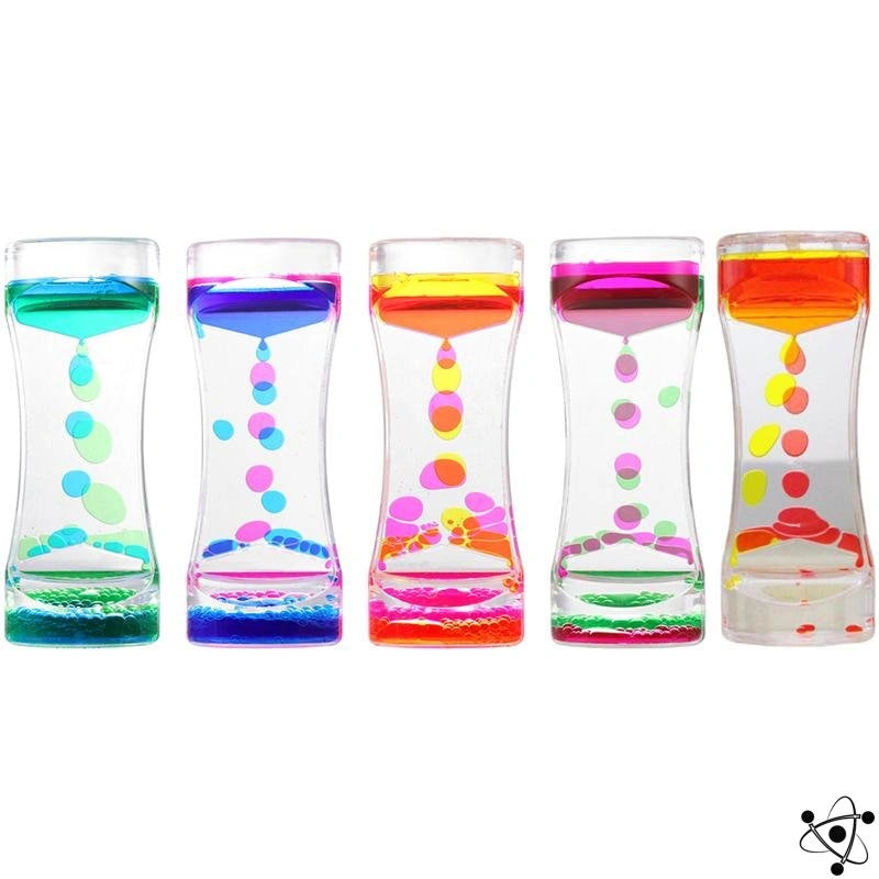 Hourglass Oil Science Decor