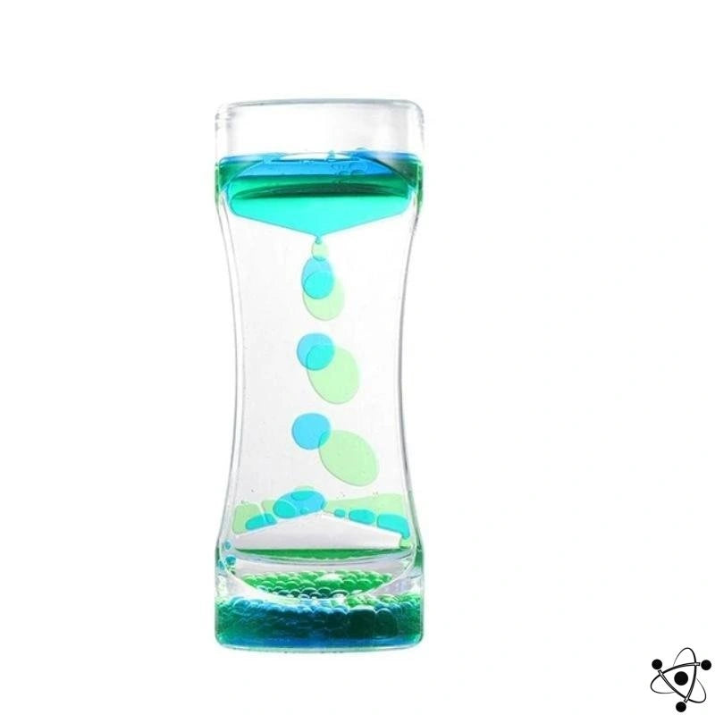 Hourglass Oil Science Decor